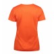 Футболка жіноча ID YES Active, колір помаранчевий - 2032350