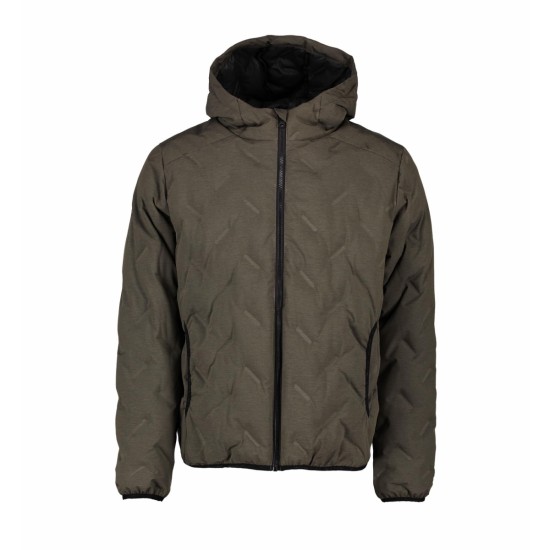 Куртка чоловіча стьобана Geyser, колір оливковий меланж - G21030562
