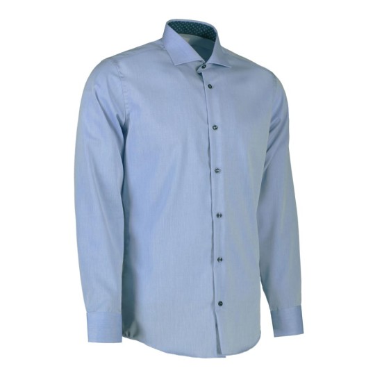 Сорочка чоловіча Seven Seas Fine Twill Virginia Modern Fit, колір блакитний - S370700