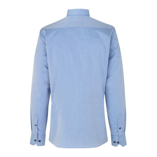 Сорочка чоловіча Seven Seas Fine Twill Virginia slim, колір блакитний - S371700