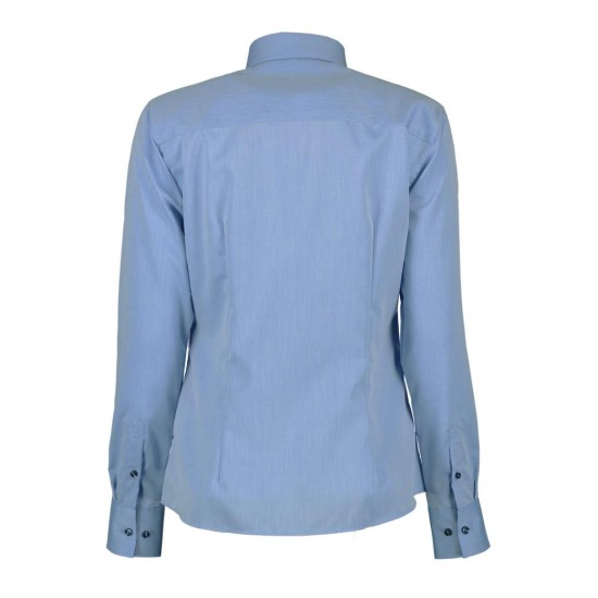 Сорочка жіноча Seven Seas Fine Twill Virginia Modern Fit, колір блакитний - S372700