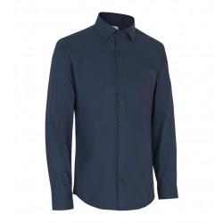 Сорочка чоловіча Seven Seas Hybrid Slim Fit, колір темно-синій - S51790