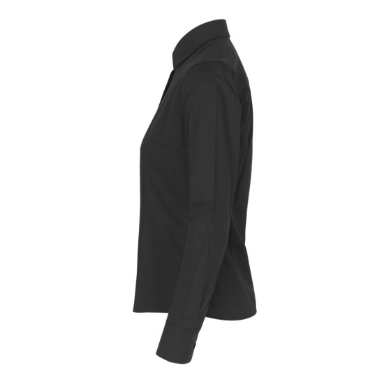 Сорочка жіноча Seven Seas Hybrid Modern Fit, колір чорний - S52900