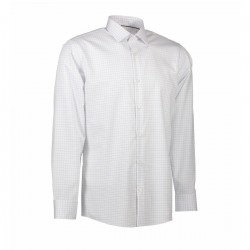 Сорочка чоловіча Seven Seas Check Slim fit, колір світло-синій - S55700