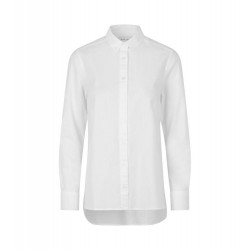 Сорочка жіноча Seven Seas Oxford long modern, колір білий - S63001