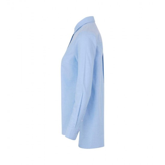 Сорочка жіноча Seven Seas Oxford long modern, колір блакитний - S63700