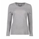 Пуловер жіночий Seven Seas, колір світло-сірий меланж - S640201