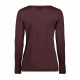 Пуловер жіночий Seven Seas, колір бордовий меланж - S640362