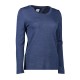 Пуловер жіночий Seven Seas, колір синій меланж - S640716