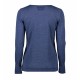 Пуловер жіночий Seven Seas, колір синій меланж - S640716