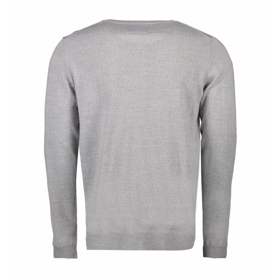 Пуловер чоловічий Seven Seas, колір світло-сірий меланж - S650201
