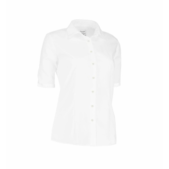 Сорочка жіноча Seven Seas Fine Twill Modern fit, колір білий - S721001