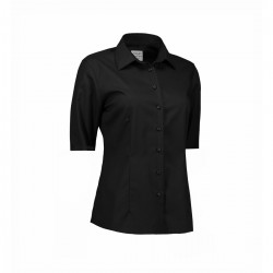 Сорочка жіноча Seven Seas Fine Twill Modern fit, колір чорний - S721900