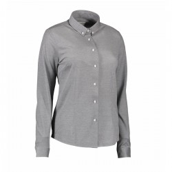 Сорочка жіноча Seven Seas The Jersey Modern fit, колір сірий - S85260