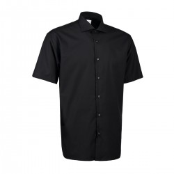 Сорочка чоловіча Seven Seas Fine Twill Modern Fit, колір чорний - SS254900