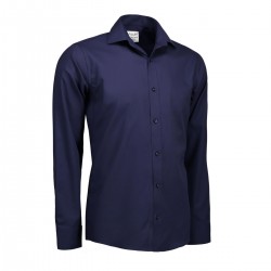 Сорочка чоловіча Seven Seas Fine Twill Slim Fit, колір темно-синій - SS30790
