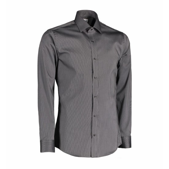 Сорочка чоловіча Seven Seas California Slim Fit, колір темно-сірий - SS37290