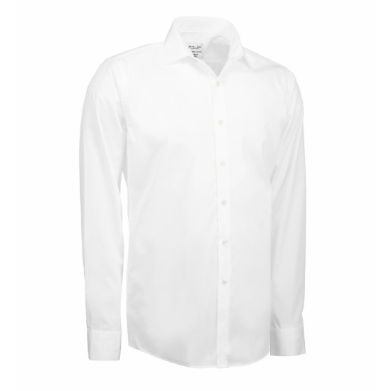 Сорочка чоловіча Seven Seas Poplin Slim Fit, колір білий - SS402001