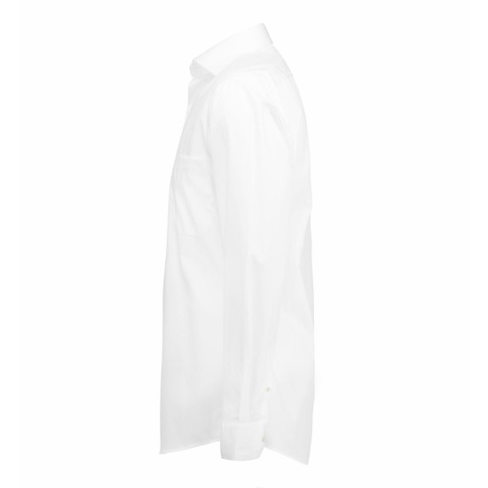 Сорочка чоловіча Seven Seas Poplin Modern Fit, колір білий - SS7001