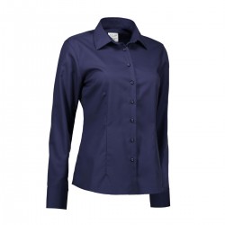 Сорочка жіноча Seven Seas Fine Twill Modern fit, колір темно-синій - SS720790