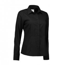 Сорочка жіноча Seven Seas Fine Twill Modern fit, колір чорний - SS720900