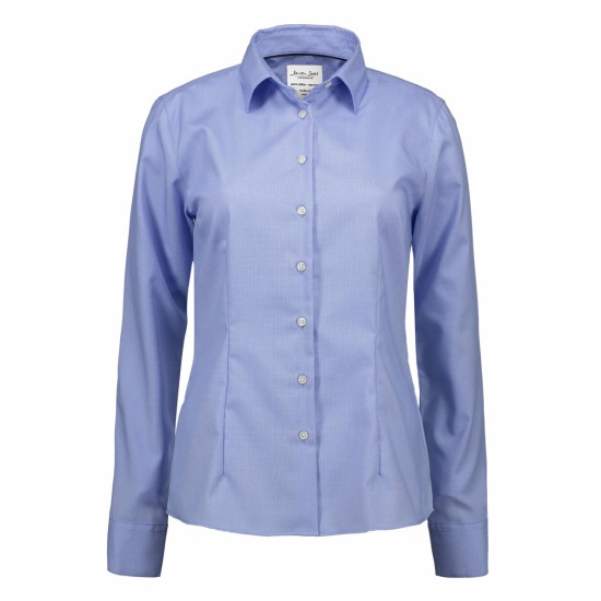 Сорочка жіноча Seven Seas Royal Oxford Modern Fit, колір світло-синій - SS740700