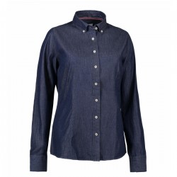 Сорочка жіноча Seven Seas Denim Modern Fit, колір індиго - SS770780