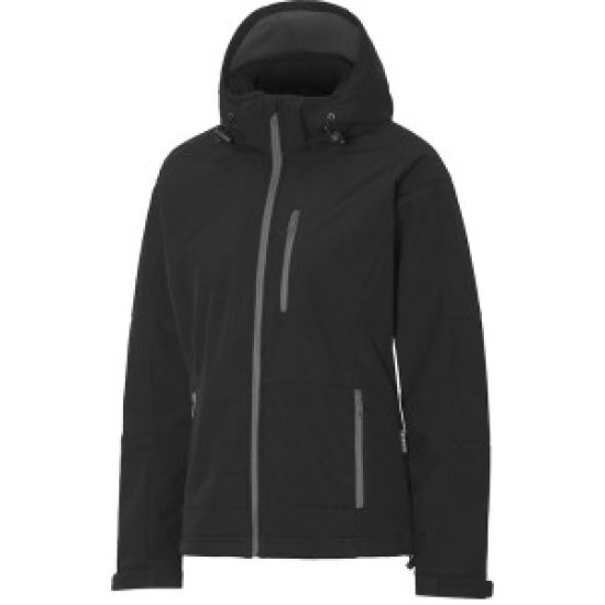Куртка софтшелп жіноча Tulsa Ext. lady, колір чорний - 131563990