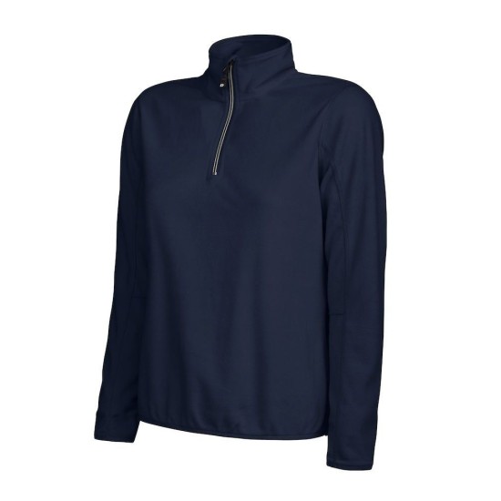 Куртка флісова жіноча Melton lady Half Zip, колір темно-синій - 139045855