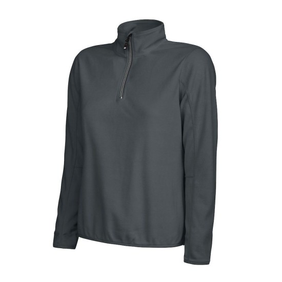 Куртка флісова жіноча Melton lady Half Zip, колір сірий - 139045967