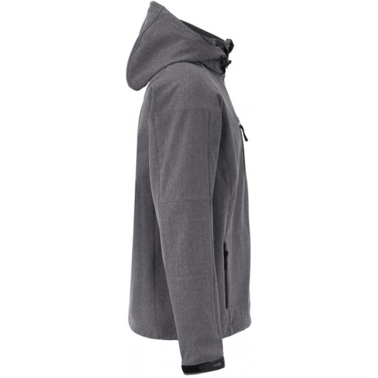 Куртка софтшелл чоловіча Tulsa, колір темно-сірий - 150862985