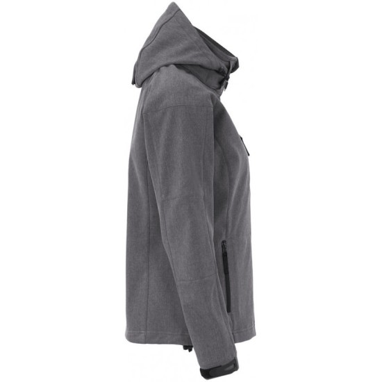 Куртка софтшелл жіноча Tulsa lady, колір темно-сірий - 150863985