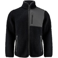 Куртка з шерпи чоловіча James Harvest Kingsley, колір чорний - 2111500900