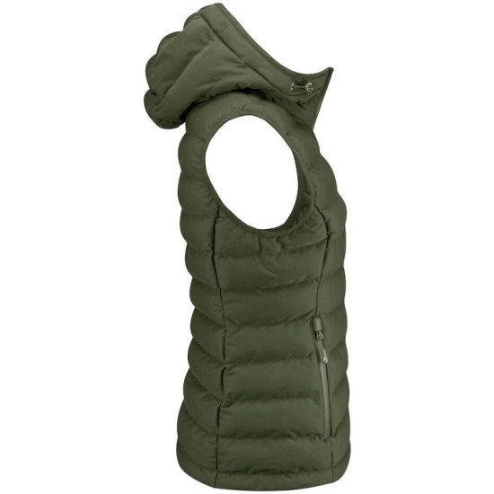 Жилет жіночий James Harvest Woodlake Heights, колір оливковий - 2121046704