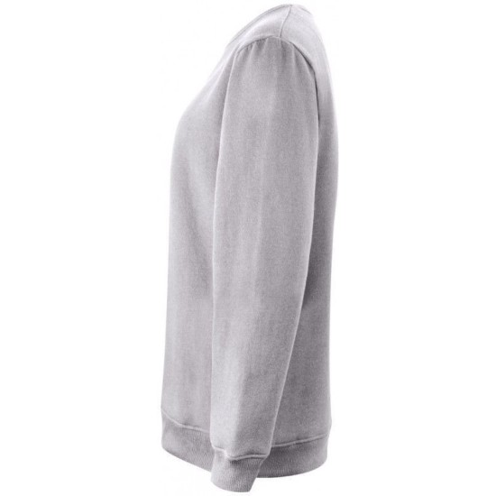 Пуловер жіночий з круглим вирізом ALDER WOMAN, колір сірий - 2122040120