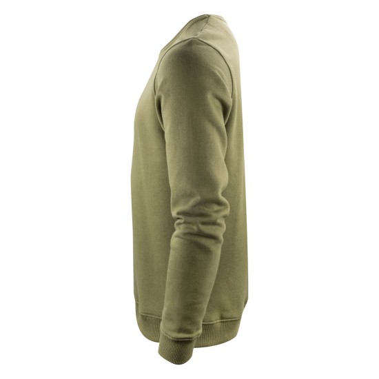 Пуловер чоловічий з круглим вирізом АLDER, колір хакі - 2132024704