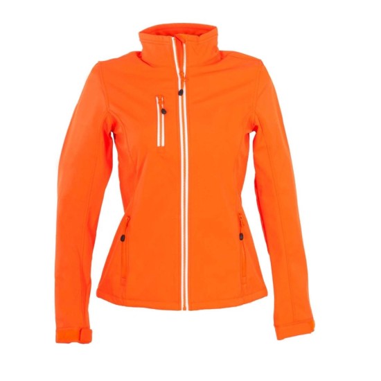 Куртка софтшелл жіноча Vert lady, колір світло-помаранчевий - 2261050305