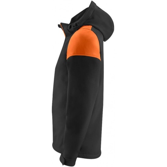 Двоколірна куртка софтшел PRIME SOFTSHELL зі знімним капюшоном помаранчевий - 22610659030