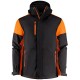 Куртка софтшелл чоловіча Prime, колір чорний/помаранчевий - 22610719030