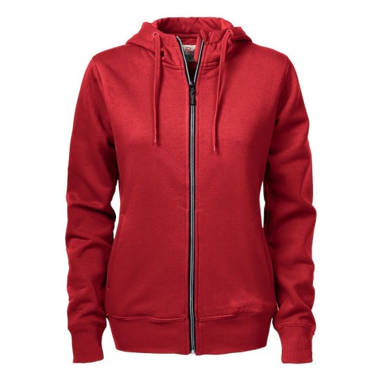 Жіноча куртка з капюшоном Overhead Lady від ТМ Printer Essentials червоний - 2262052400