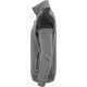 Двоколірний світшот PRIME SWEATVEST з контрастною блискавкою посередині спереду та на передніх кишенях, колір антрацит/чорний - 22620619390