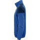 Двоколірний світшот PRIME SWEATVEST LADY з контрастною блискавкою посередині спереду та на передніх кишенях, колір темно-синій - 22620625360