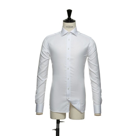 Сорочка чоловіча приталена Black Bow 60 Slim Fit, колір білий - 2906002100