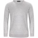 Пуловер чоловічий Merino V-neck, колір сірий меланж - 2930101910