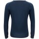 Пуловер жіночий Merino V-neck Woman, колір темно-синій - 2930103600
