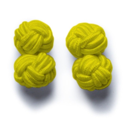 Запонки ТМ JHS&Frost CUFFLINKS, колір жовтий - 2940000216