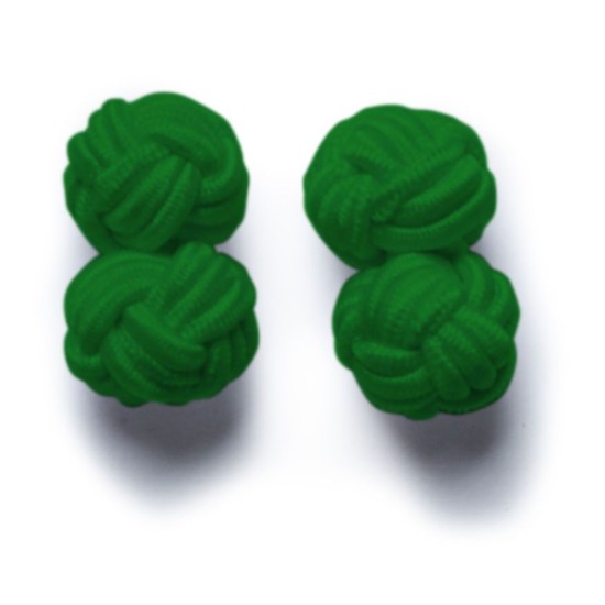 Запонки CUFFLINKS, колір яскраво-зелений - 2940000727