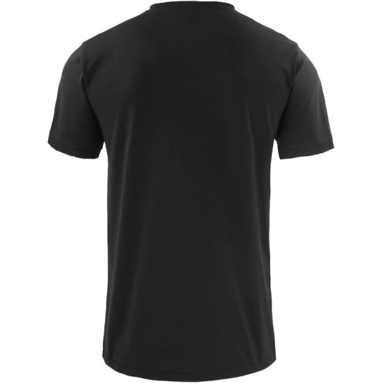 Футболка чоловіча Cutter&Buck Pacific City Tee з принтом, колір чорний з принтом - 3534009995