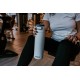 Термопляшка для води Kambukka Elton Insulated, вакуумна, 600 мл, колір біла крейда - 11-03035
