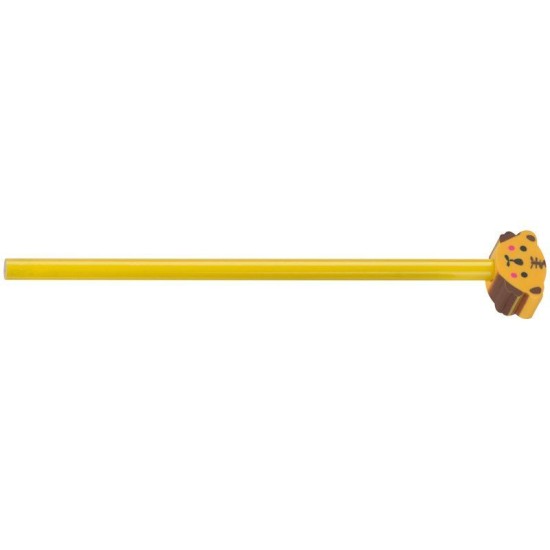 Олівець з гумкою, колір жовтий - 1062008